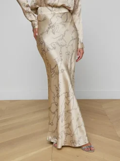 Ryker Silk Maxi Skirt