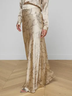 Ryker Silk Maxi Skirt
