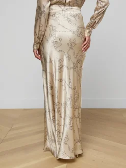 Ryker Silk Maxi Skirt