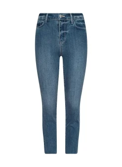 Sada Cropped Slim-Leg Jean