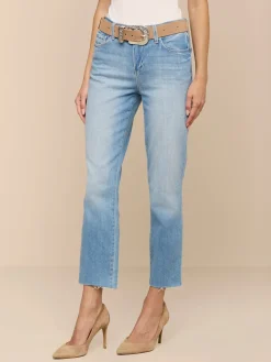 Sada Cropped Slim-Leg Jean