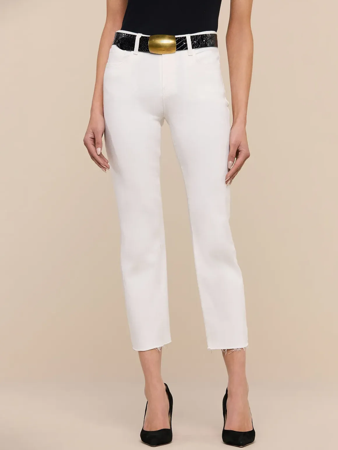 Sada Slim-Leg Cropped Jean