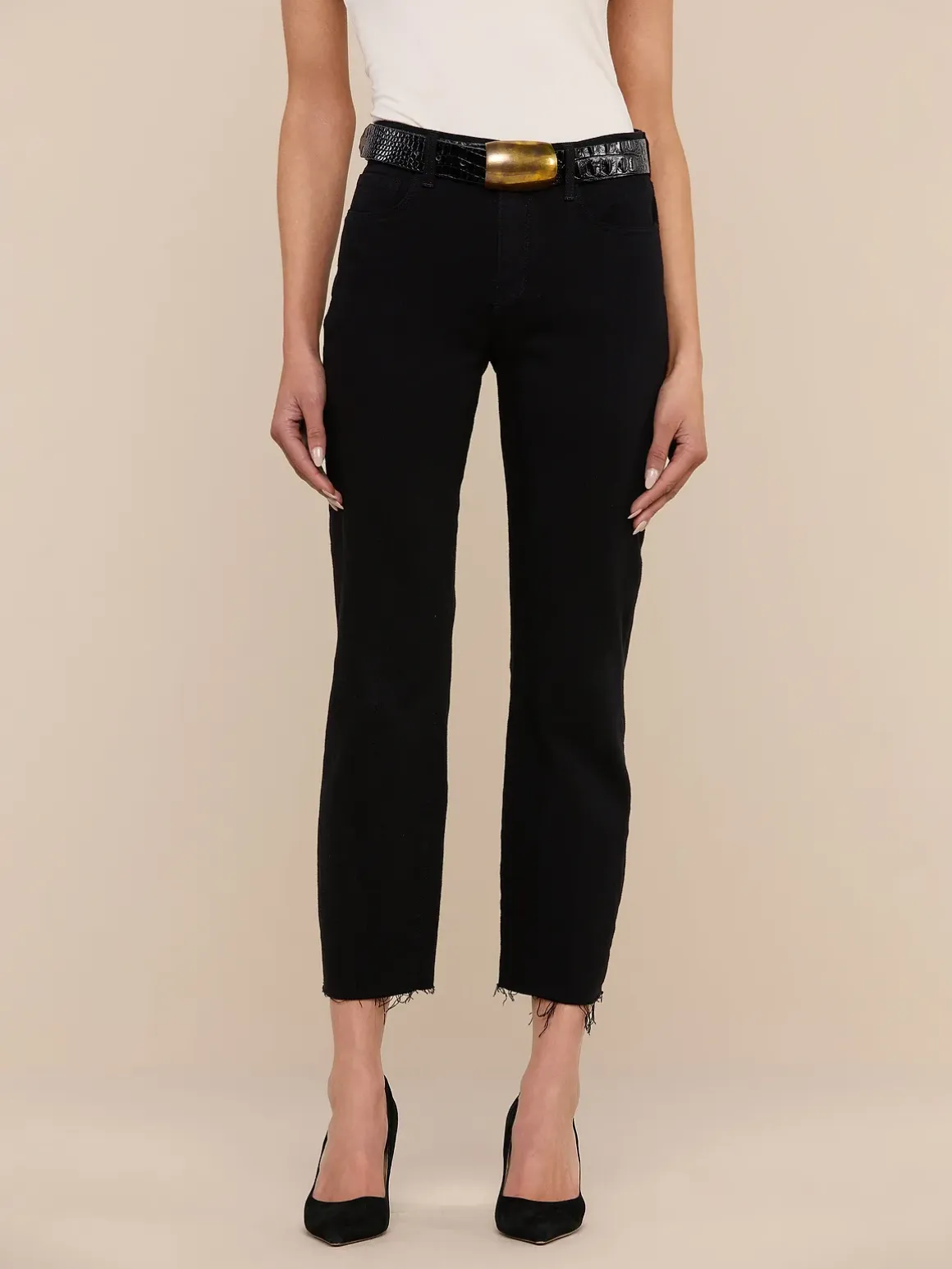 Sada Slim-Leg Cropped Jean