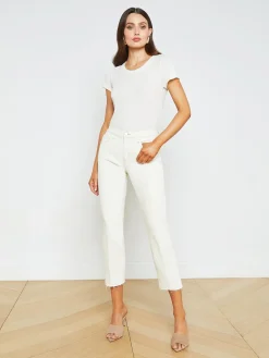 Sada Slim-Leg Cropped Jean