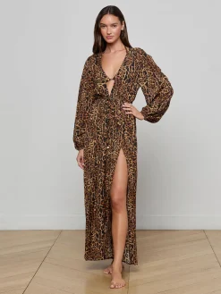Sara Maxi Cover-Up Dress