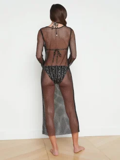 Sara Mesh Cover-Up Dress