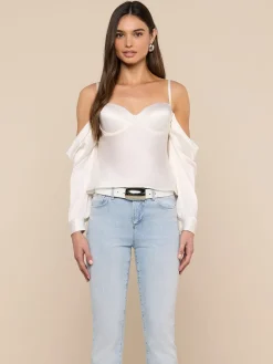 Saya Satin Top
