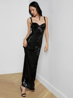 Sayla Sequin Gown