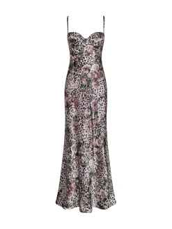 Sayla Silk Gown