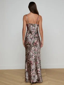 Sayla Silk Gown