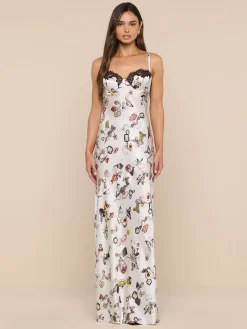 Sayla Silk Gown