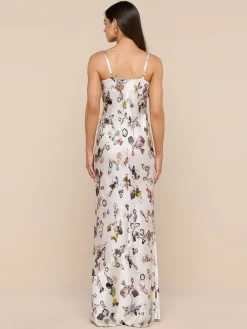 Sayla Silk Gown