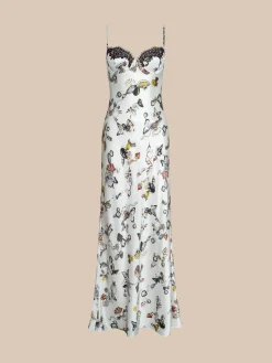 Sayla Silk Gown