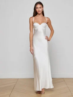 Sayla Silk Gown