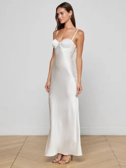 Sayla Silk Gown