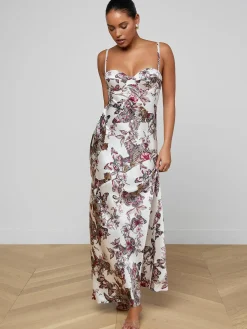 Sayla Silk Gown