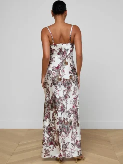 Sayla Silk Gown