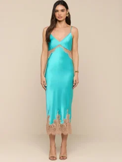 Scotly Silk Lace Dress