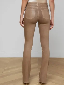 Selma Coated Bootcut Jean