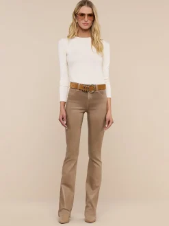 Selma Coated Bootcut Jean