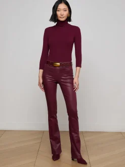 Selma Coated Bootcut Jean