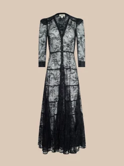 Seraphina Lace Tiered Maxi Dress