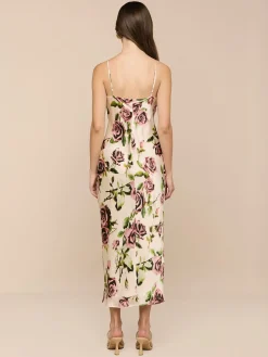 Seridie Silk Slip Dress
