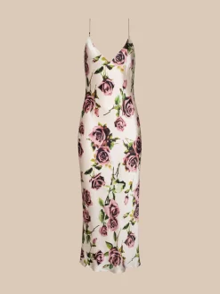 Seridie Silk Slip Dress