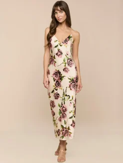 Seridie Silk Slip Dress