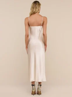 Seridie Silk Slip Dress