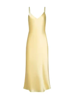 Seridie Silk Slip Dress