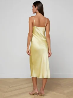 Seridie Silk Slip Dress