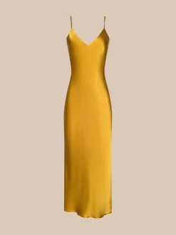 Seridie Silk Slip Dress