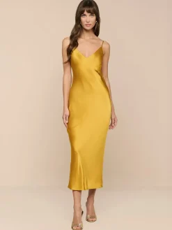 Seridie Silk Slip Dress