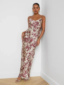 Serita Silk Gown