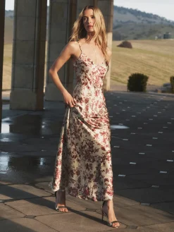 Serita Silk Gown