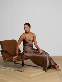 Serita Silk Gown