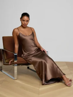 Serita Silk Gown