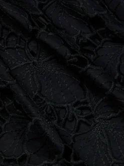 Seychelle Cropped Eyelet Blouse