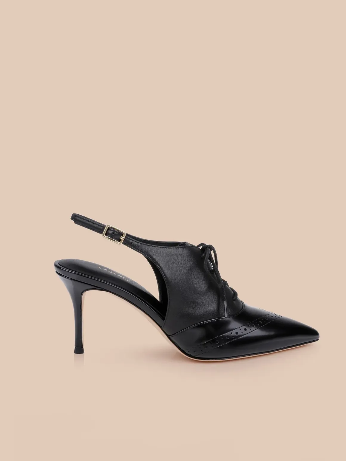 Shreya Leather Slingback Pump