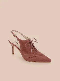 Shreya Suede Slingback Pump