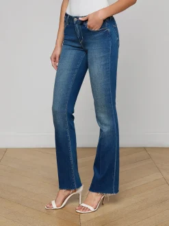 Sneeki Low-Rise Straight-Leg Jean