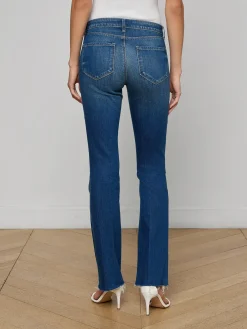 Sneeki Low-Rise Straight-Leg Jean