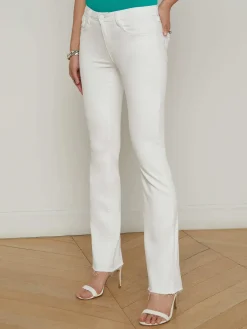 Sneeki Low-Rise Straight-Leg Jean