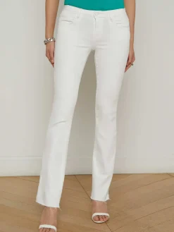 Sneeki Low-Rise Straight-Leg Jean