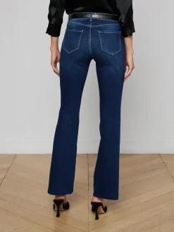 Sneeki Low-Rise Straight-Leg Jean