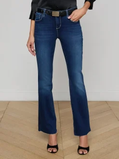 Sneeki Low-Rise Straight-Leg Jean