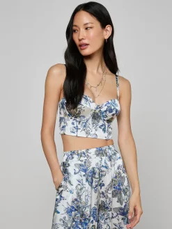 Sonya Silk Bustier