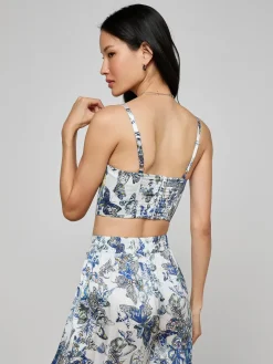 Sonya Silk Bustier