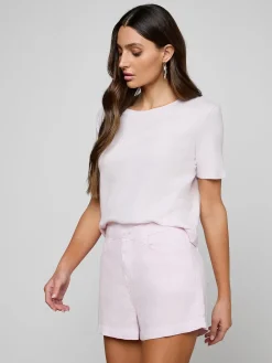 Stormy Cropped Cotton Tee